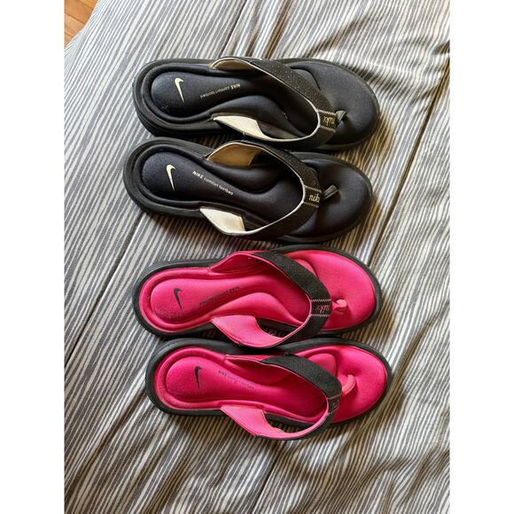 Nike Women’s Flip Flops Size 9 - Picture 1 of 3